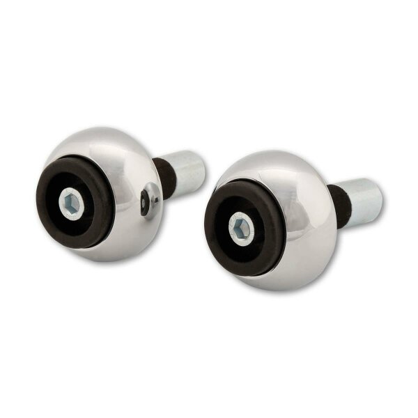 LSL CRASH BALLS CLASSIC Bar End Weights, Ø 14 mm, steel