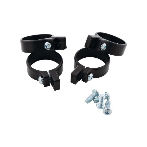 LSL Lamp clamps set í˜52/55mm, black