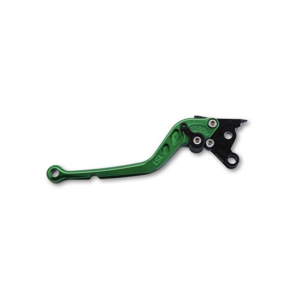 LSL Clutch lever Classic L03, green/black, long