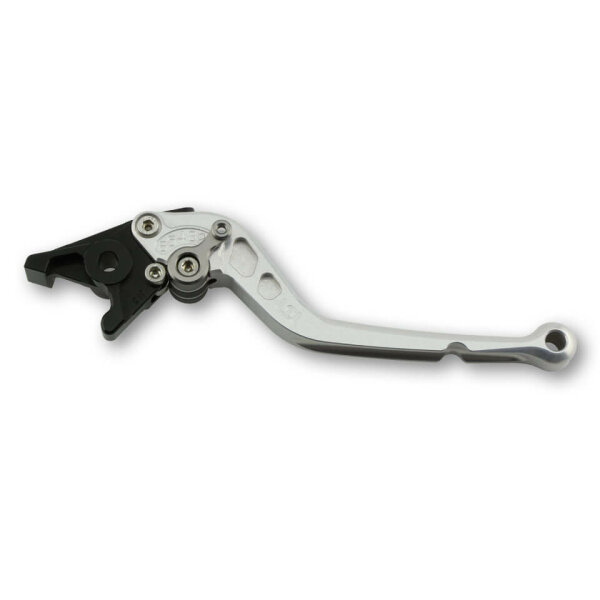 LSL Clutch lever Classic L03, silver/anthracite, long