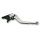 LSL Clutch lever Classic L03, silver/black, long