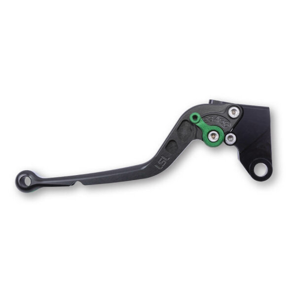 LSL Clutch lever Classic L05, anthracite/green, long