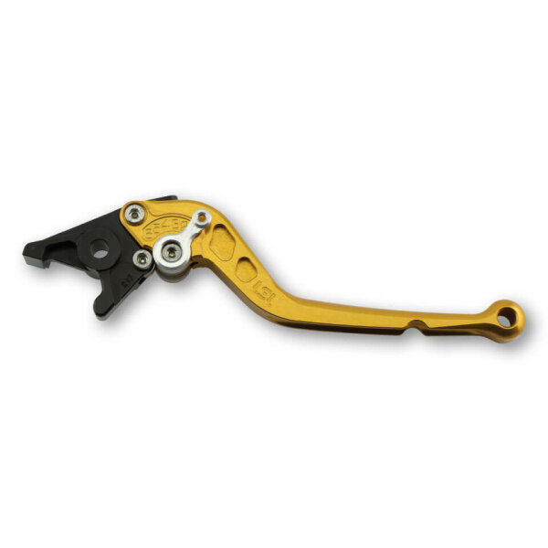 LSL Clutch lever Classic L05, gold/silver, long