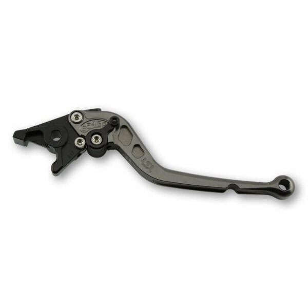 LSL Clutch lever Classic L08, anthracite/black, long