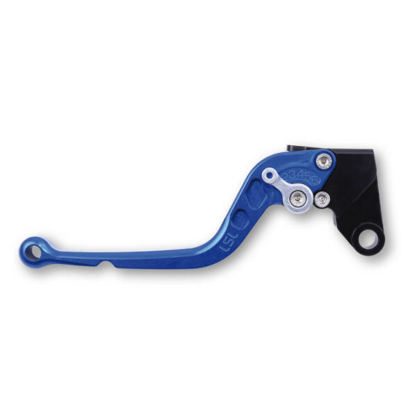 LSL Brake lever Classic R18R, blue/silver, long