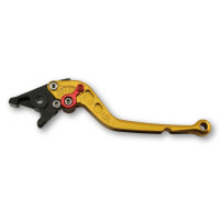 LSL Brake lever Classic R23R, gold/red, long