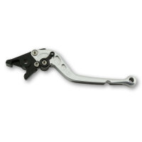 LSL Brake lever Classic R40R, silver/black, long