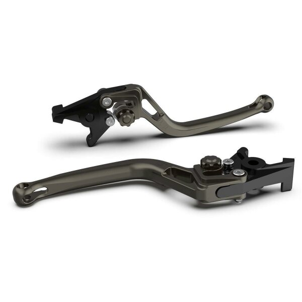 LSL Clutch lever BOW L02R, anthracite/anthracite