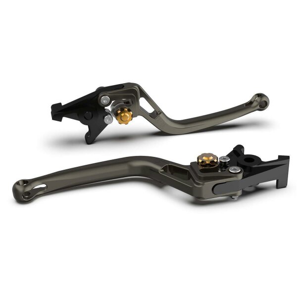 LSL Clutch lever BOW L02R, anthracite/gold