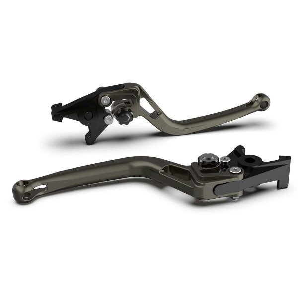 LSL Clutch lever BOW L02R, anthracite/black