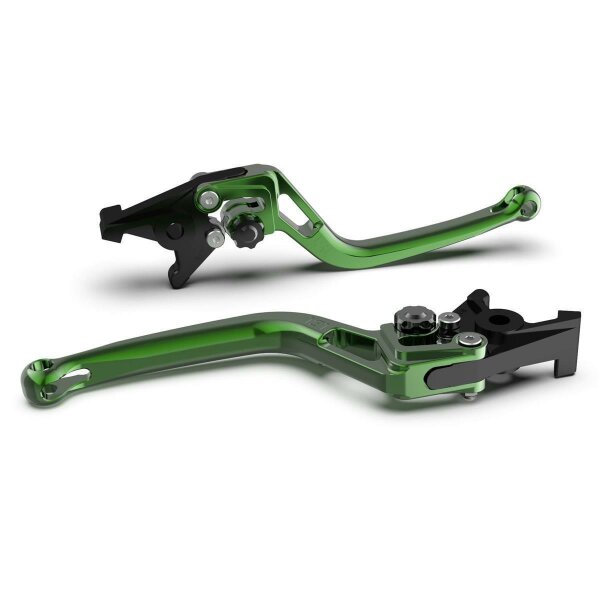 LSL Clutch lever BOW L03, green/black