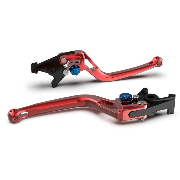 LSL Clutch lever BOW L03, red/blue