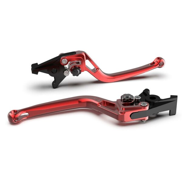 LSL Clutch lever BOW L05, red/black