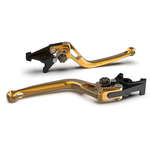 LSL Clutch lever BOW L13, gold/anthracite