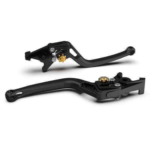 LSL Clutch lever BOW L15,black pearl blasted/gold