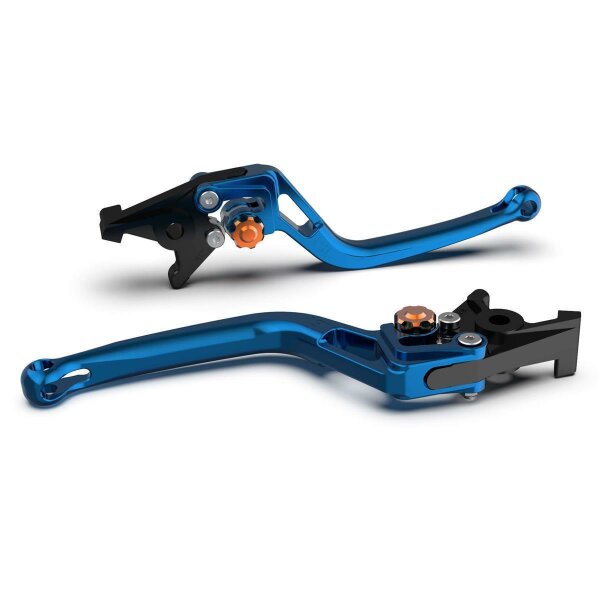 LSL Clutch lever BOW L16, blue/orange