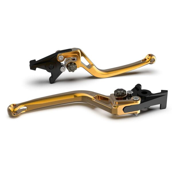 LSL Clutch lever BOW L16, gold/anthracite