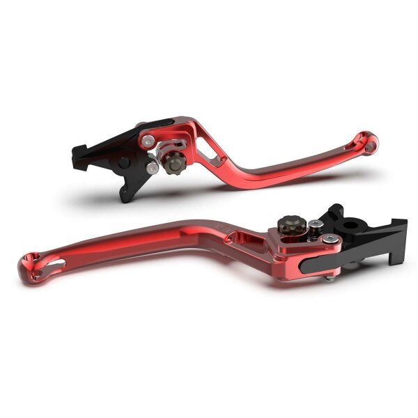 LSL Clutch lever BOW L18, red/anthracite