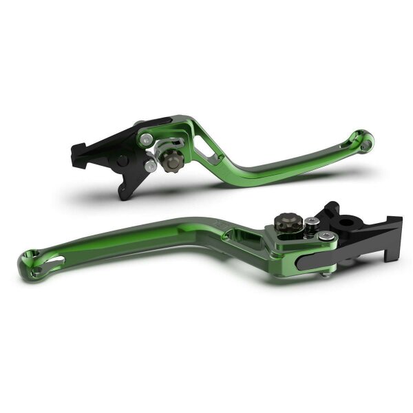 LSL Clutch lever BOW L25R, green/anthracite