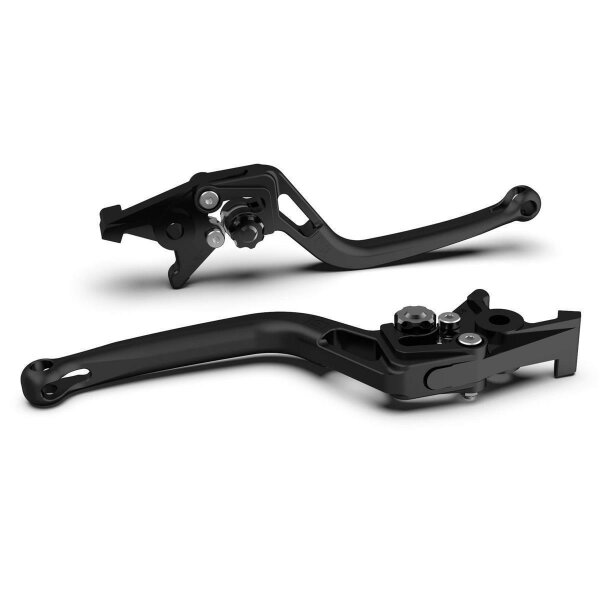 LSL Brake lever BOW R18R,black pearl blasted / black