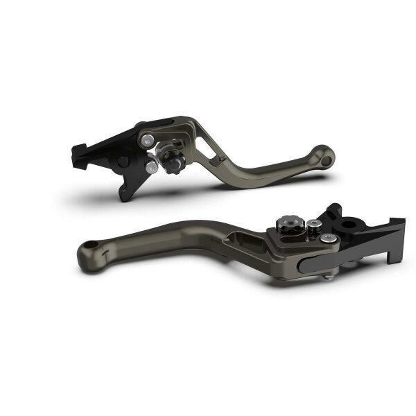 LSL Clutch lever BOW L02R, short, anthracite/black