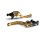 LSL Clutch lever BOW L02R, short, gold/green