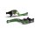 LSL Clutch lever BOW L02R, short, green/red