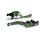 LSL Clutch lever BOW L02R, short, green/black