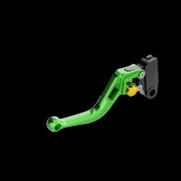 LSL Clutch lever BOW L04, short, green/gold