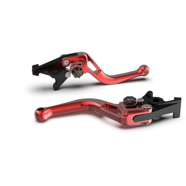 LSL Clutch lever BOW L04, short, red/anthracite