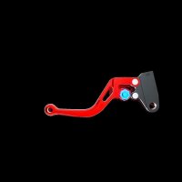 LSL Clutch lever BOW L04, short, red/blue