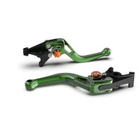 LSL Clutch lever BOW L05, short, green/orange