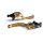 LSL Clutch lever BOW L06, short, gold/gold