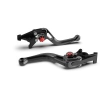 LSL Clutch lever BOW L12, short, black/red