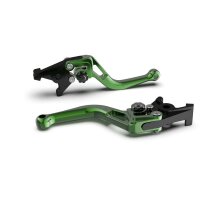 LSL Clutch lever BOW L16, short, green/black