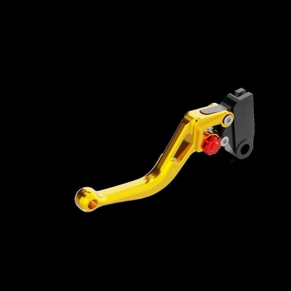 LSL Clutch lever BOW L23R, short, gold/red