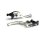 LSL Clutch lever BOW L25R, short, silver/black