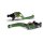 LSL Clutch lever BOW L33, short, green/orange