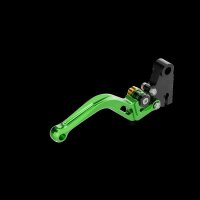 LSL Clutch lever BOW L39R, short, green/gold