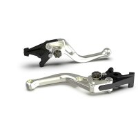 LSL Clutch lever BOW L46R, short, silver/anthracite