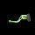 LSL Clutch lever BOW L49R, short, green/gold