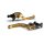 LSL Clutch lever BOW L55R, short, gold/black