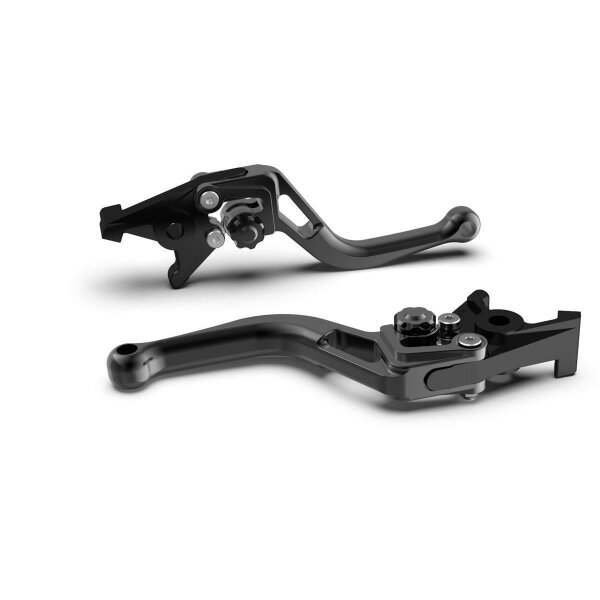 LSL Clutch lever BOW L70R, short, black/black