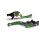 LSL Clutch lever BOW L78, short, green/red