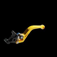 LSL Brake lever BOW R09, short, gold/blue