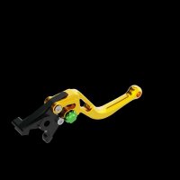 LSL Brake lever BOW R09, short, gold/green