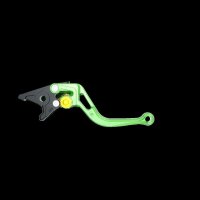 LSL Brake lever BOW R09, short, green/gold