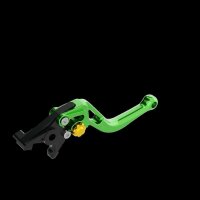 LSL Brake lever BOW R09, short, green/gold