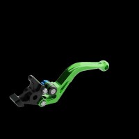 LSL Brake lever BOW R12, short, green/blue