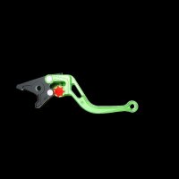 LSL Brake lever BOW R12, short, green/red